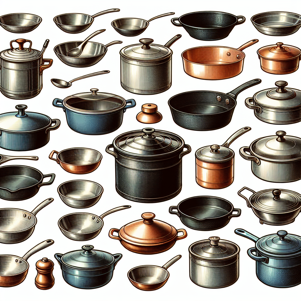 Какие бывают кастрюли: Полное руководство по выбору и использованию
