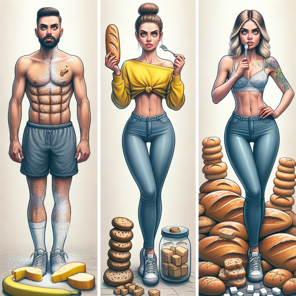 Преображение: Хлеб и отказ от сахара до и после (фото)