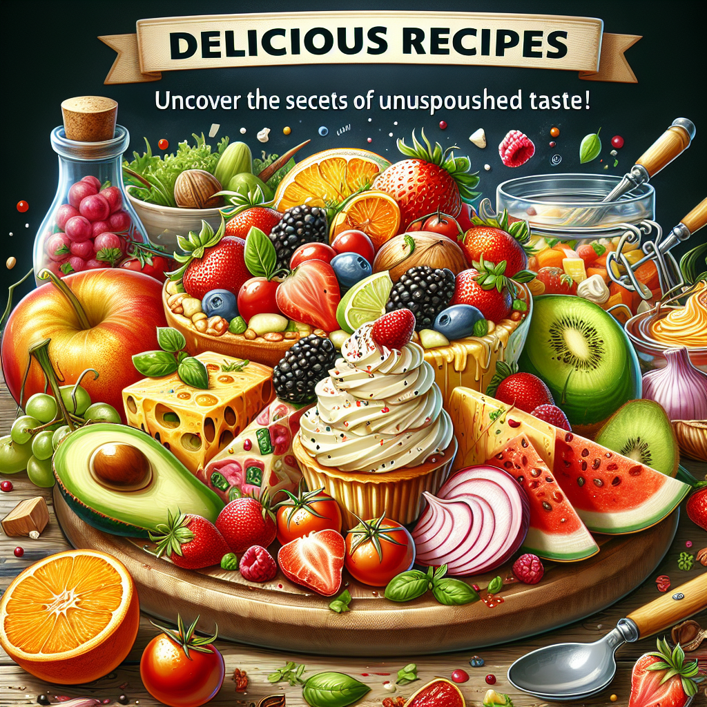 Вкусные Рецепты: Откройте Секреты Непревзойденного Вкуса!