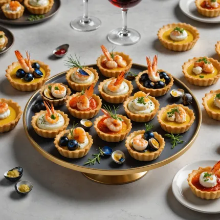 Тарталетки с морепродуктами: идеальное решение для изысканных закусок