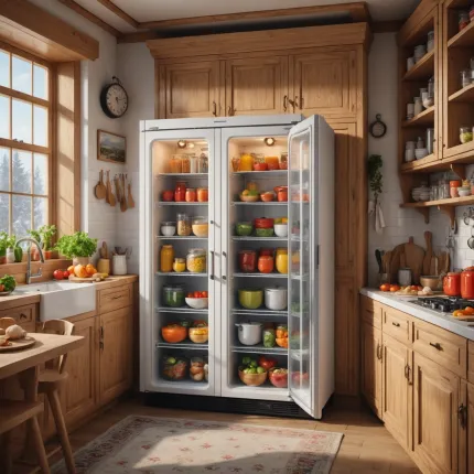 Кухня как сердце дома: искусство приготовления и хранения продуктов