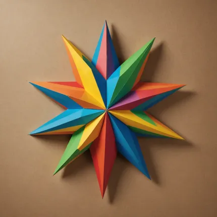 Как сделать звезду из картона: Объёмную и эффектную для любых целей